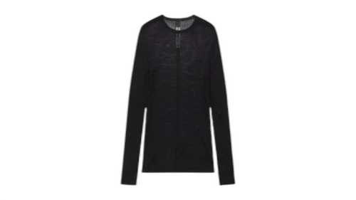 Rick Owens Knit Dennis Top Black